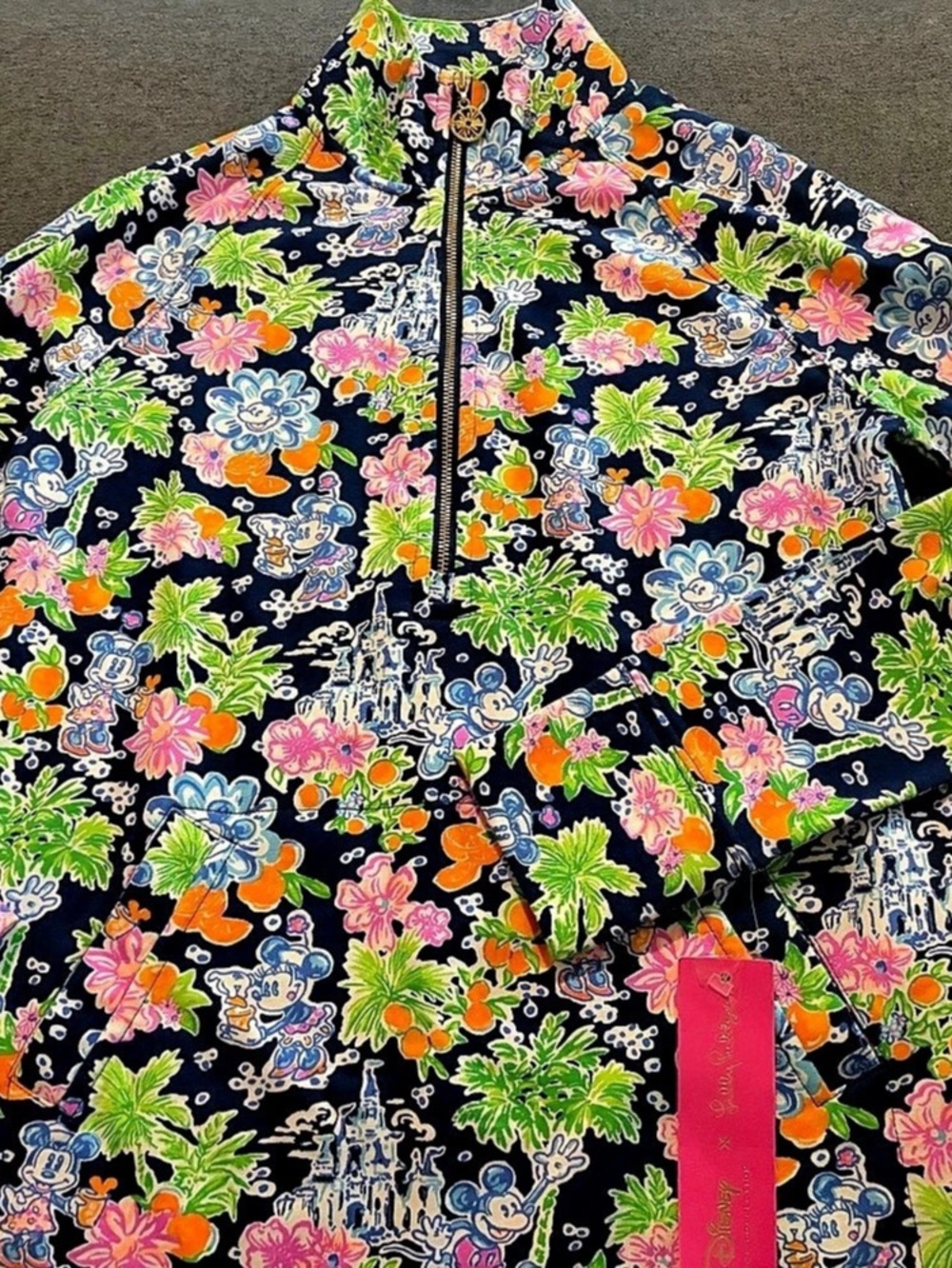 Lilly Pulitzer x Disney Skipper Popover NWT